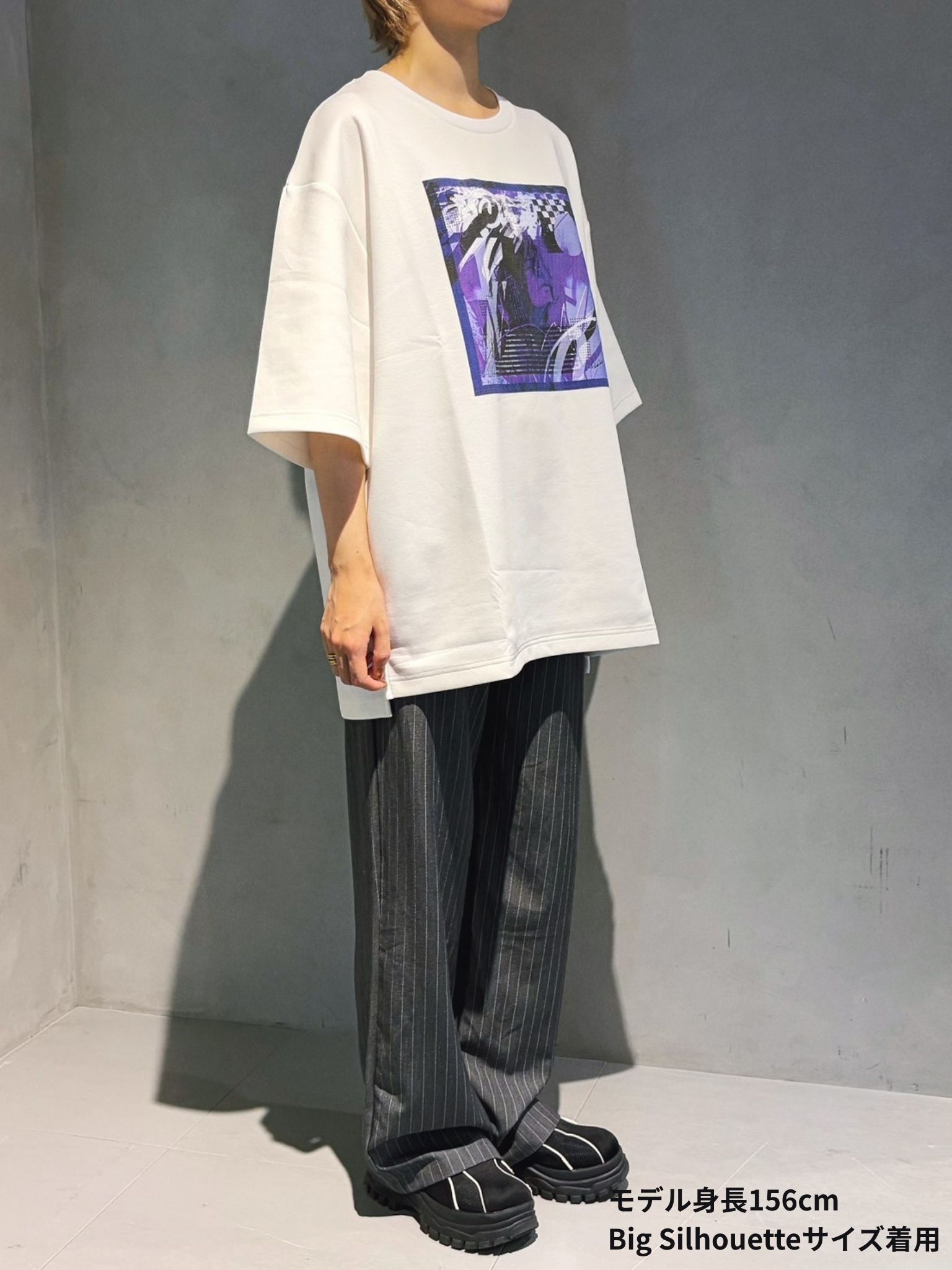 Étoile Filante T-shirt (white) -Ryusei Yokohama 30th Design-